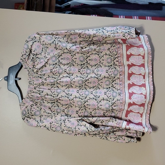 NWT Lucky Brand Boho Top - Picture 5 of 10